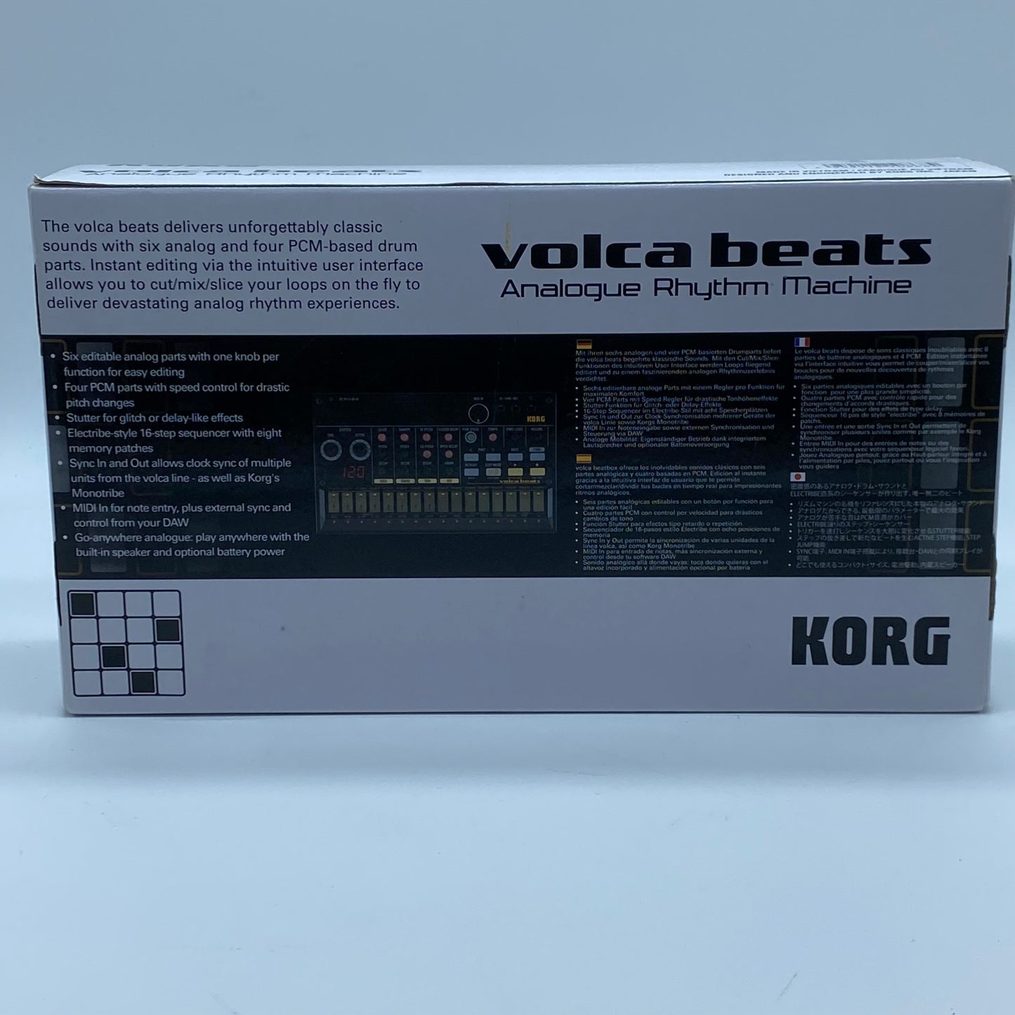 Korg Volca Beats Analogue Rhythm Machine