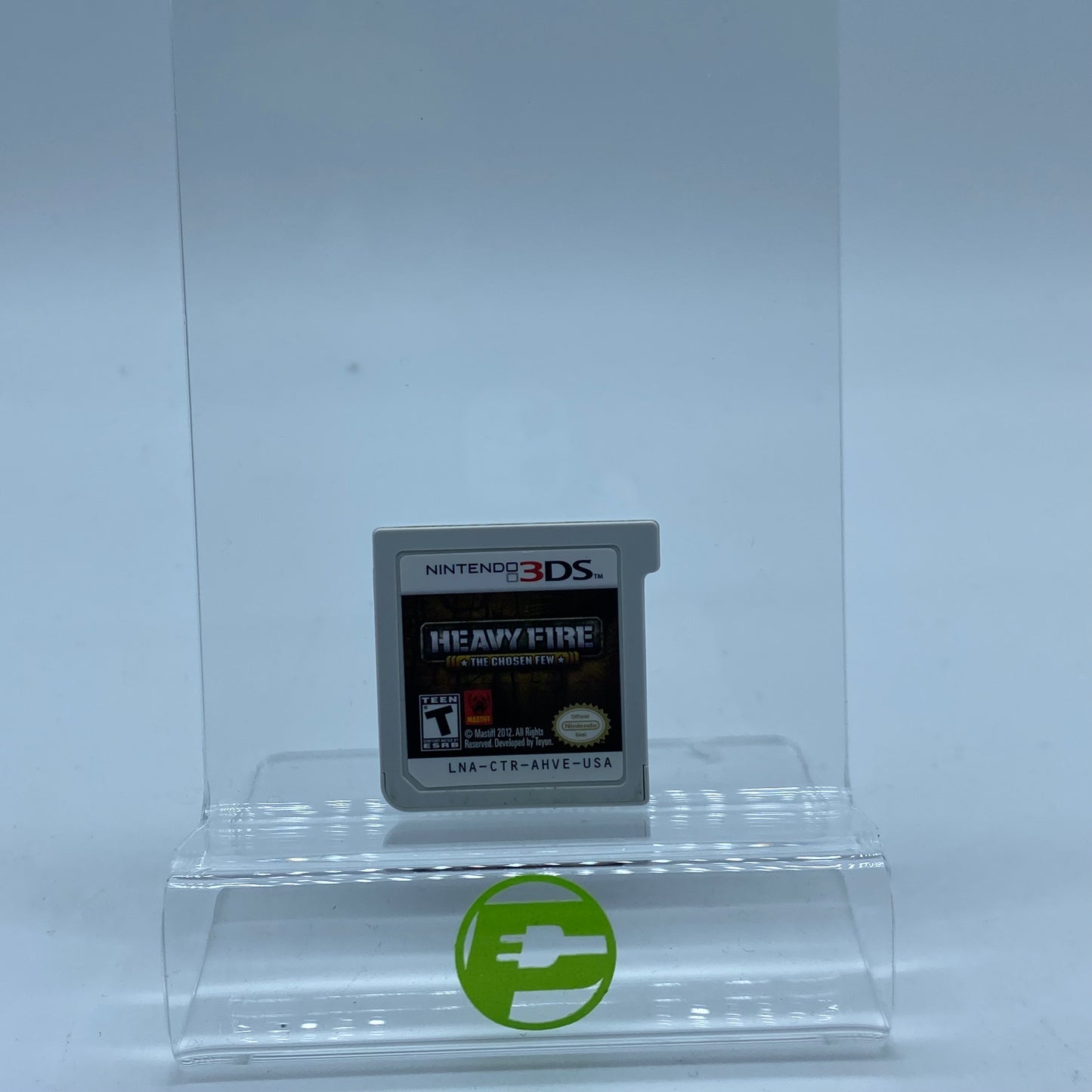 Heavy Fire: The Chosen Few (Nintendo 3DS, 2011) Cartridge Only