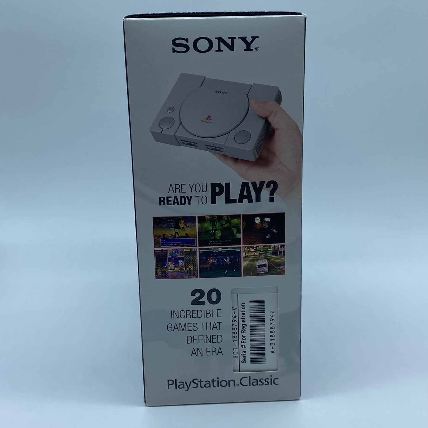 Sony PlayStation Classic Gray Console Gaming System