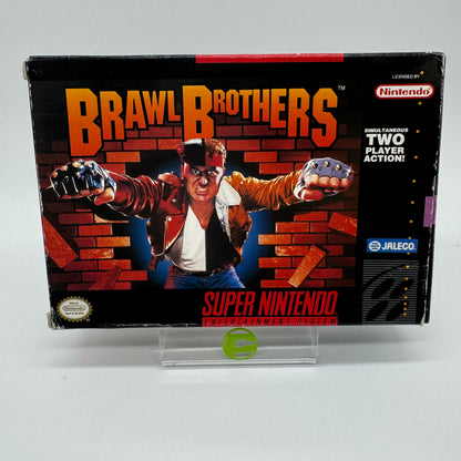 Brawl Brothers (Super Nintendo SNES, 1993)