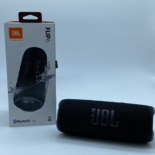 JBL Flip 6 Portable Waterproof Bluetooth Speaker Black