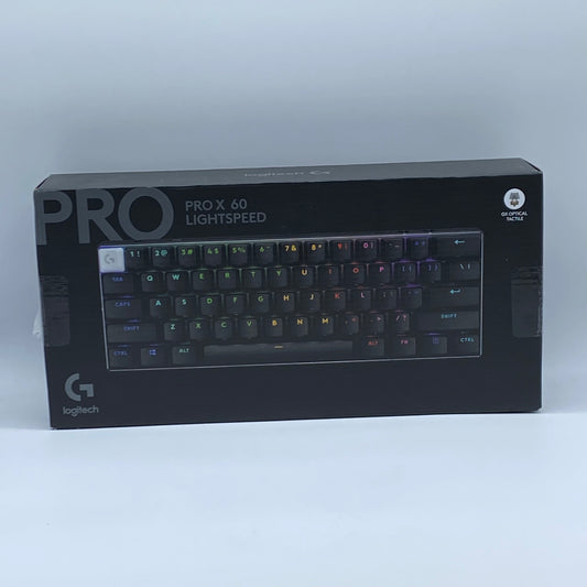 New Logitech Pro X 60 Lightspeed Wireless Keyboard