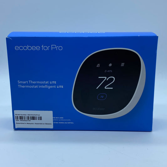 New ecobee Smart Thermostat Lite Smart Thermostat White