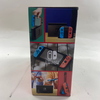 Nintendo Switch v2 Video Game Console HAC-001(-01) Red/Blue