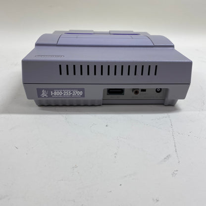 Super Nintendo Entertainment System Video Game Console SNS-001 Gray CIB