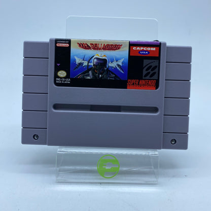 UN Squadron (Super Nintendo SNES, 1991) Cartridge Only
