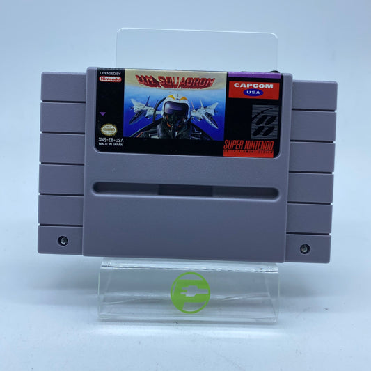 UN Squadron (Super Nintendo SNES, 1991) Cartridge Only