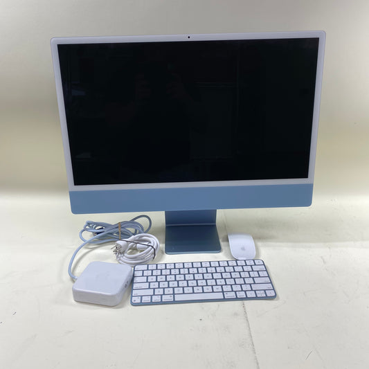 2021 Apple iMac 24" M1 3.2GHz 8GB RAM 256GB SSD Silver A2439