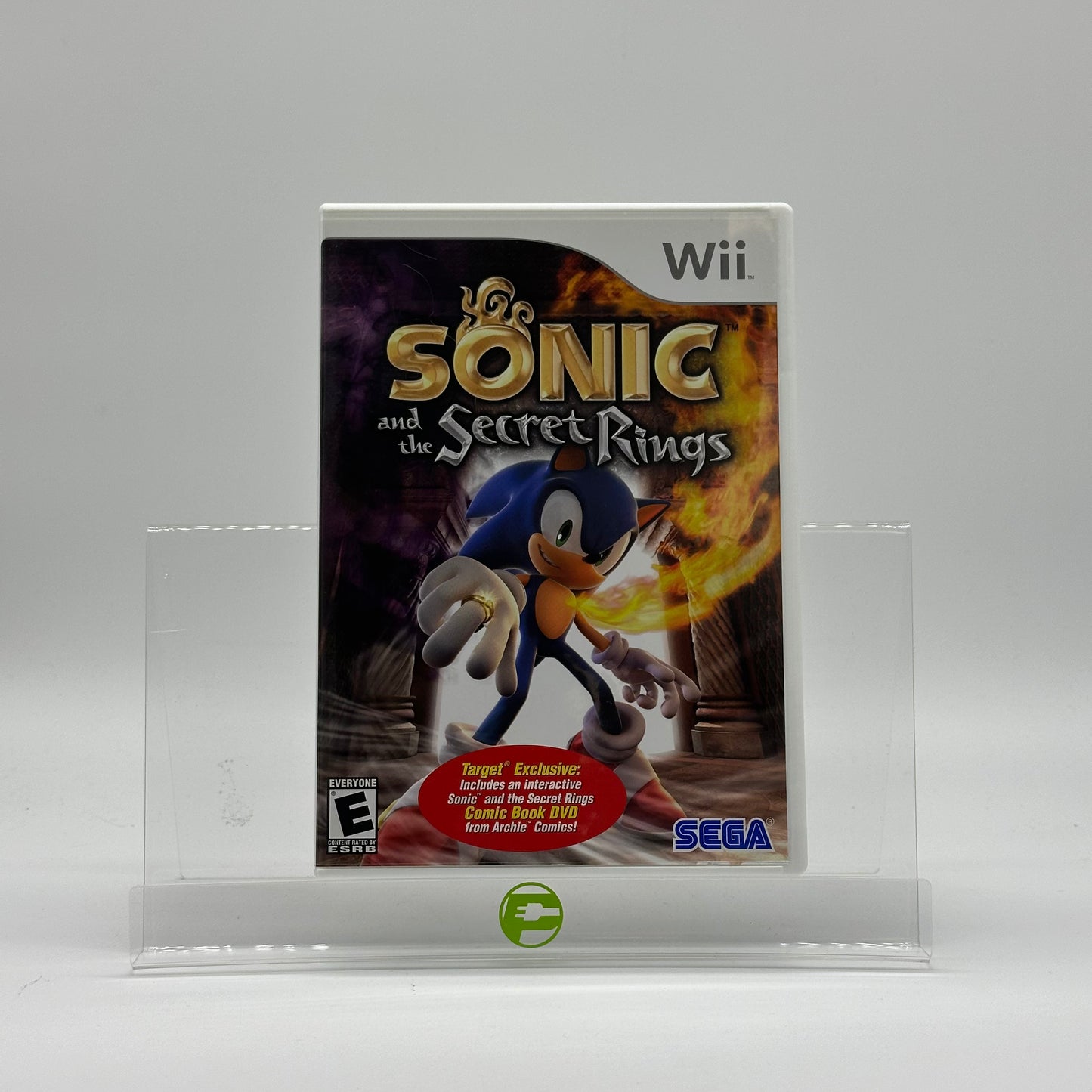 Sonic and the Secret Rings [Target Edition] (Nintendo Wii, 2007)