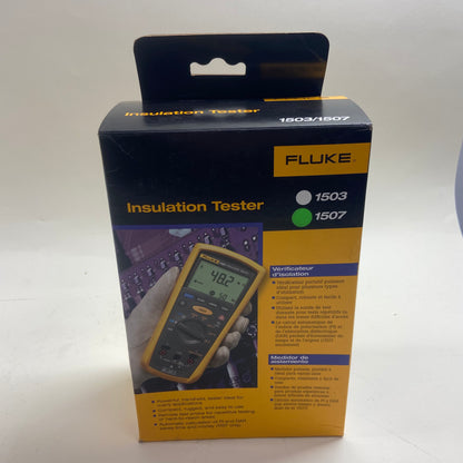 New Fluke 1507 Insulation Resistance Tester