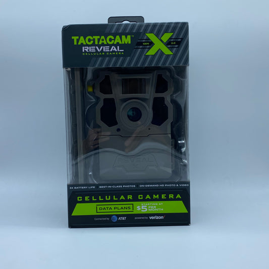 New Tactacam Reveal X Gen 2.0 Cellular Camera TA-TC-XG2