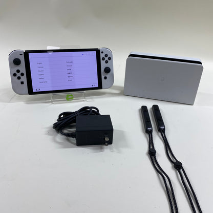 Nintendo Switch OLED Video Game Console HEG-001 Black/White