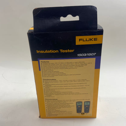 New Fluke 1507 Insulation Resistance Tester