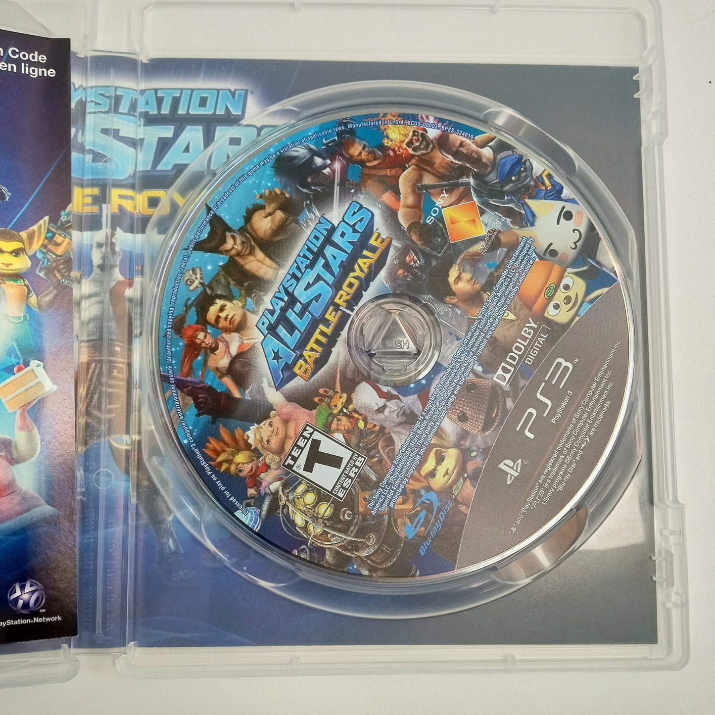 Playstation All-Stars Battle Royale (Sony PlayStation 3 PS3, 2012)