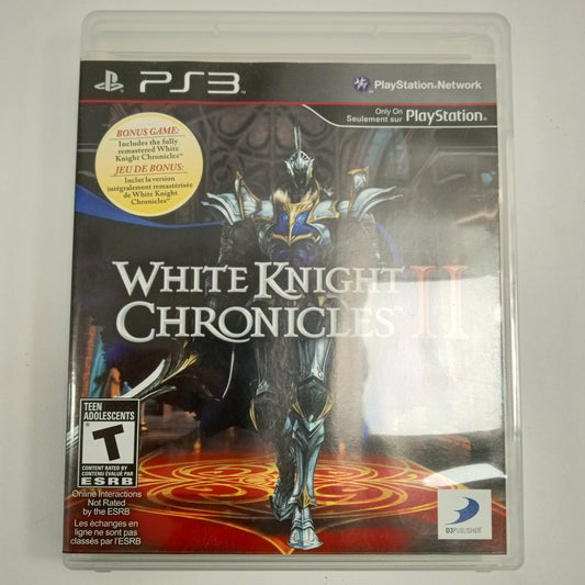 White Knight Chronicles II (Sony PlayStation 3 PS3, 2011)