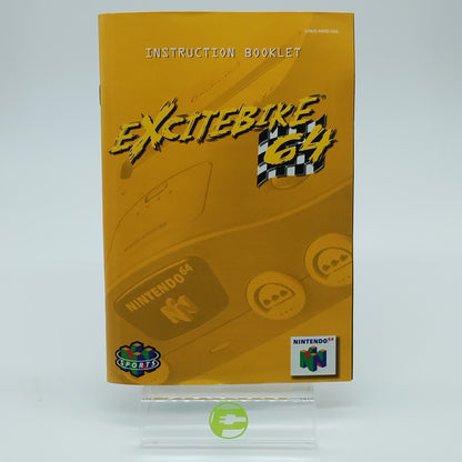 Excitebike 64 (Nintendo 64 N64, 2000) CIB