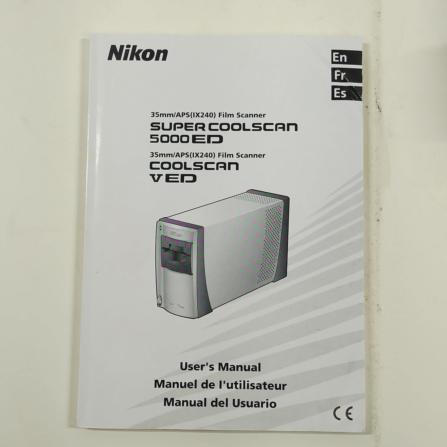 Nikon Super Coolscan 5000 ED Film Scanner LS-5000 ED with SA-51 and SF-210