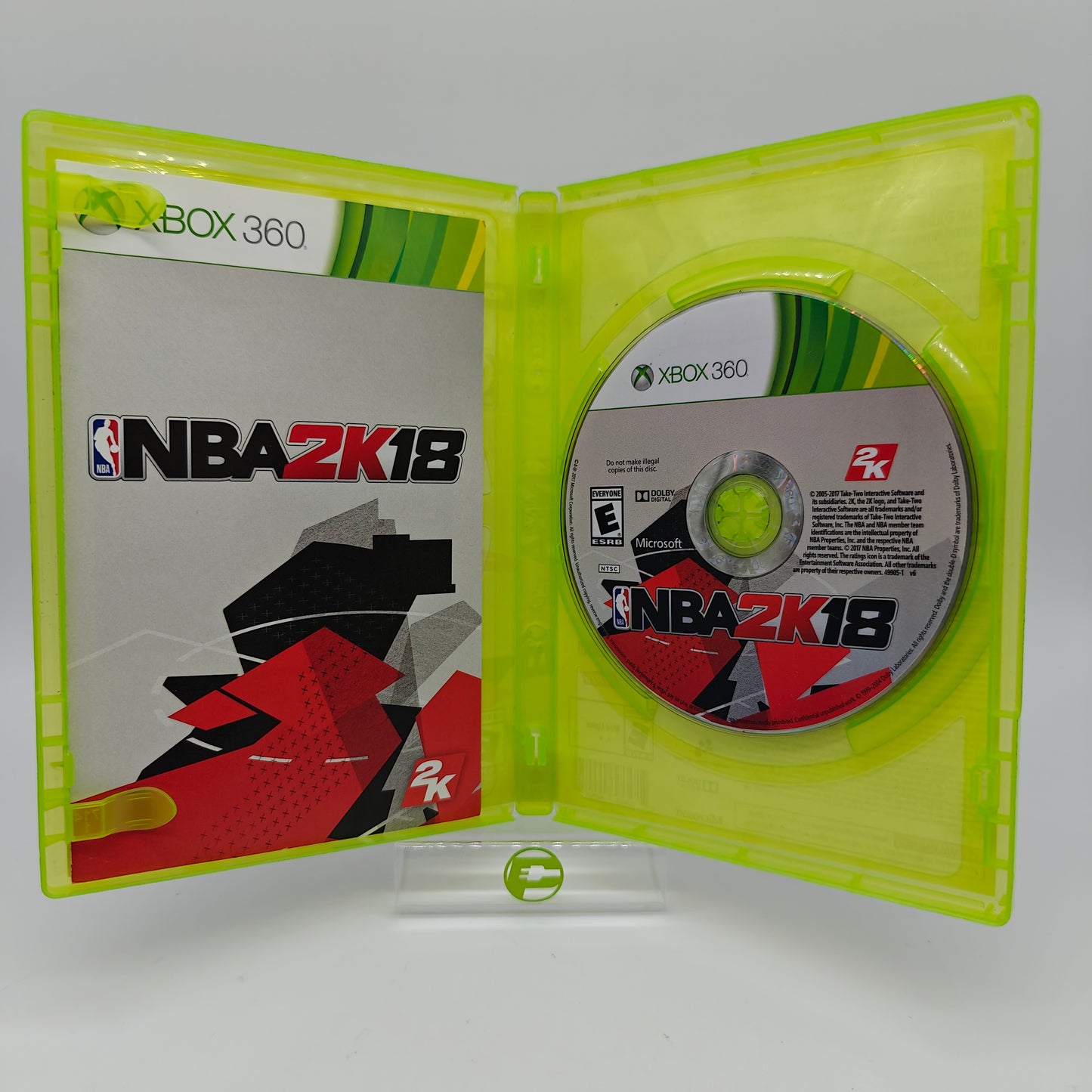 NBA 2K18 (Microsoft Xbox 360, 2017)