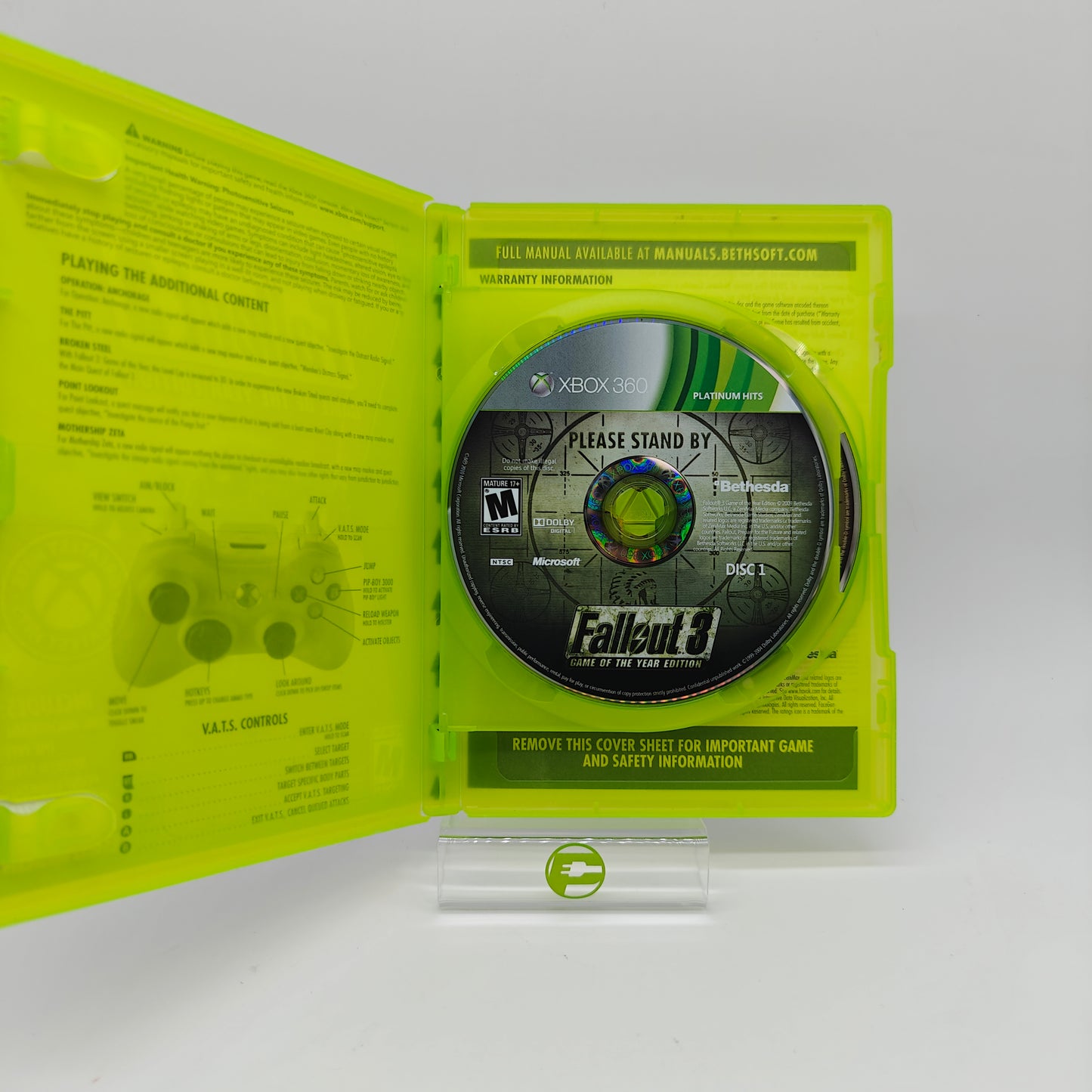 Fallout 3 [Game of the Year] (Microsoft Xbox 360, 2009)