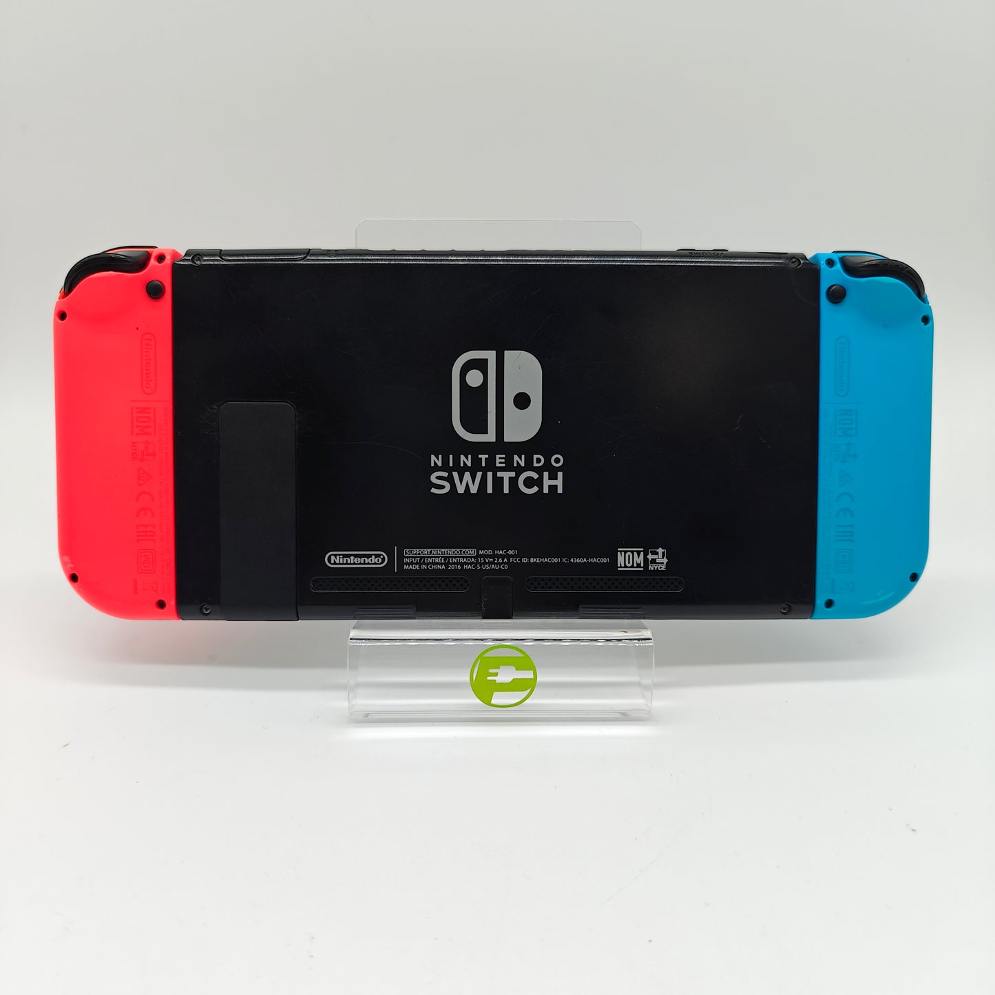 Nintendo Switch v1 Video Game Console HAC-001 Red/Blue