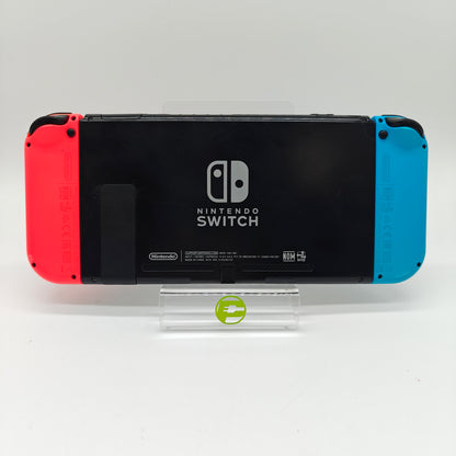 Nintendo Switch v1 Video Game Console HAC-001 Red/Blue