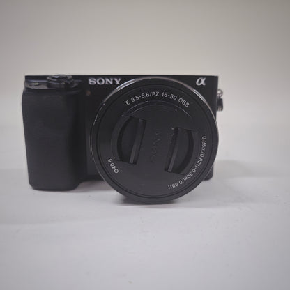 Sony Alpha A6100 24.2MP Mirrorless Digital Camera 5092 Shutter Count with 16-50mm Lens Kit