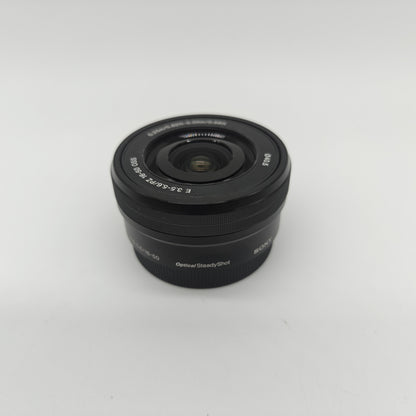 Sony SELP1650 16-50mm OSS f/3.5-5.6 E-Mount APS-C Wide-angle Power Zoom Lens