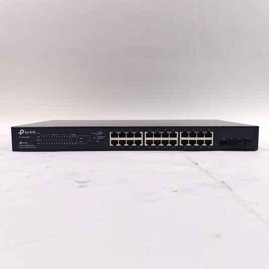 TP-Link JetStream 28-Port Gigabit Smart Switch with 24-Port PoE+ TL-SG2428P