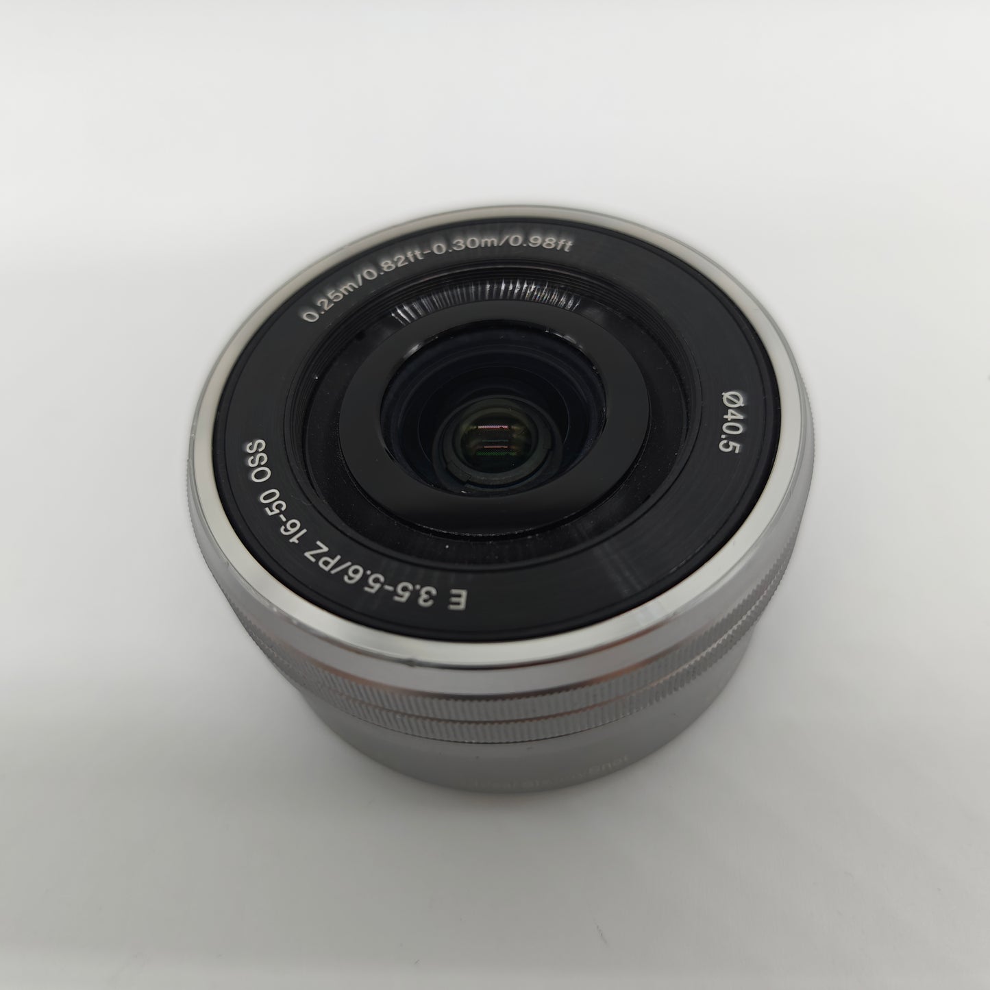 Sony SELP1650 16-50mm OSS f/3.5-5.6 PZ E-Mount Power Zoom Lens Silver