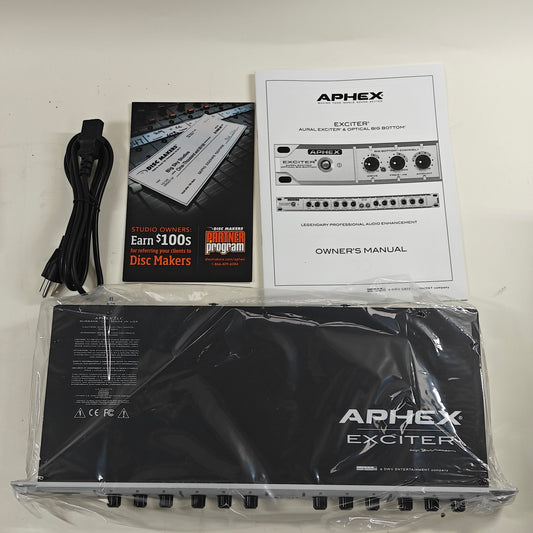 Open Box Aphex 204 Aural Exciter and Optical Big Bottom Audio Exciter