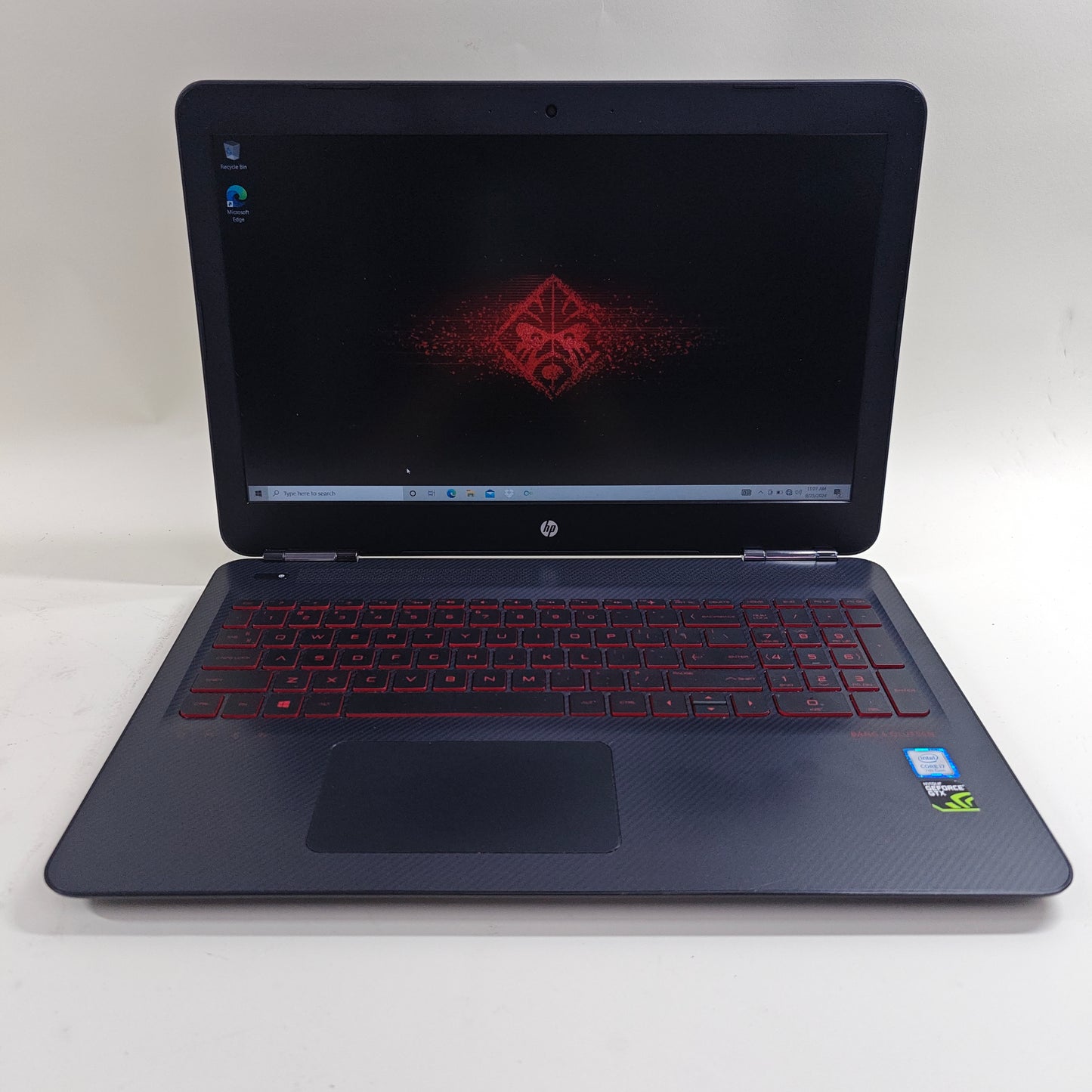 HP Omen 15-ax256nr 15.6" i7-7700HQ 2.8GHz 8GB RAM 1TB HDD GeForce GTX 1050