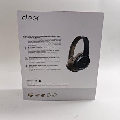 Cleer Enduro 100 Wireless Over-Ear Bluetooth Headphones Navy