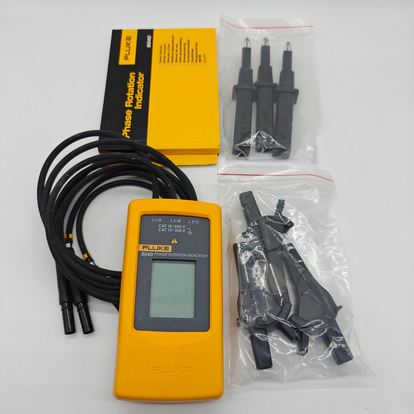 New Fluke 9040 Phase Rotation Indicator