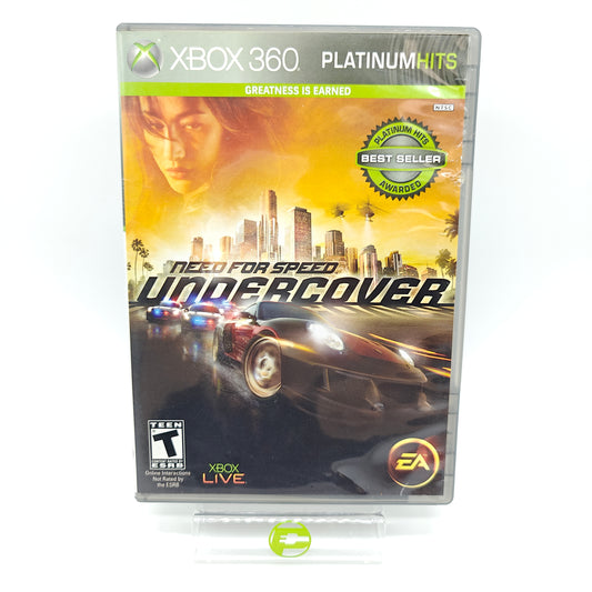 Need for Speed Undercover (Microsoft Xbox 360, 2008)