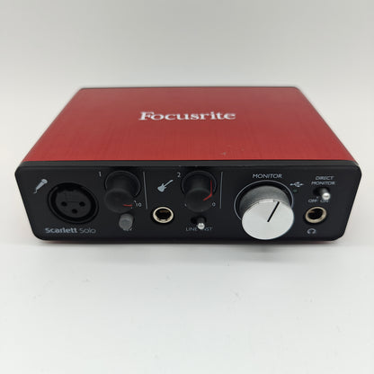 Focusrite Scarlett Solo 2nd Gen Audio Interface MOSC0019