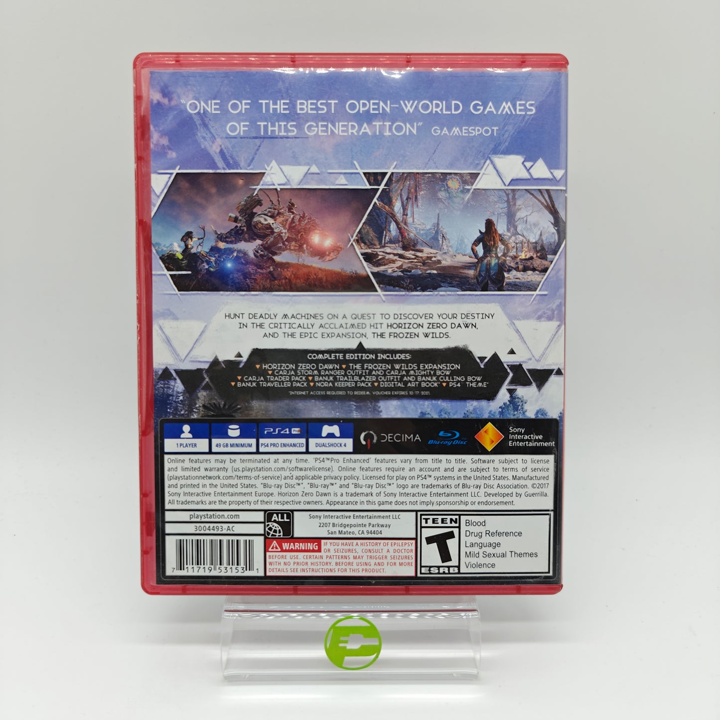 Horizon Zero Dawn [Complete Edition Playstation Hits] (Sony PlayStation 4 PS4)