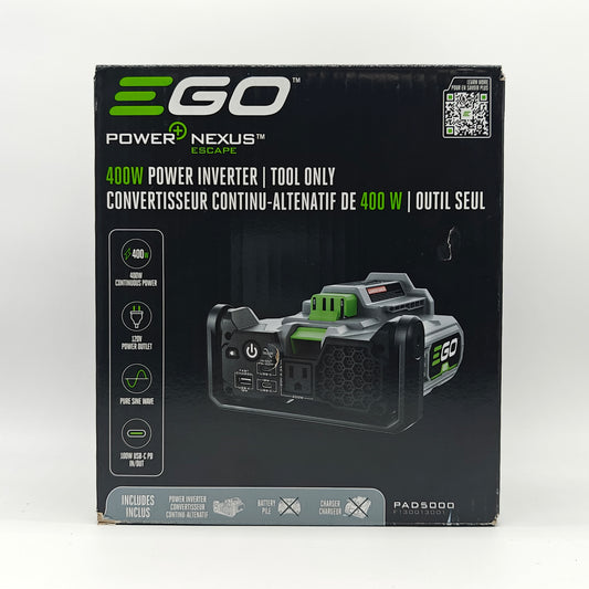 New EGO Power+ Nexus Escape PAD5000 400W Power Inverter Tool Only