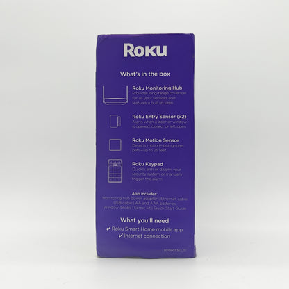 New Roku Home Monitoring System SE SS1000R