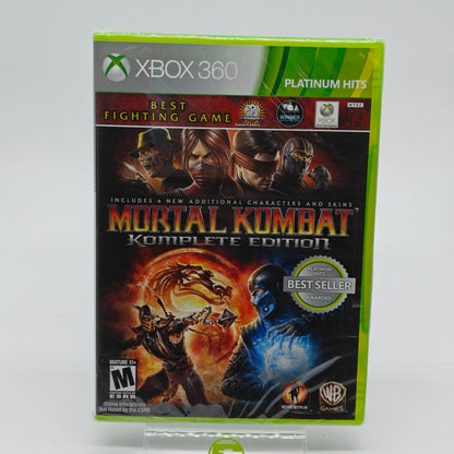 New Mortal Kombat Komplete Edition [Platinum Hits] (Microsoft Xbox 360, 2012)