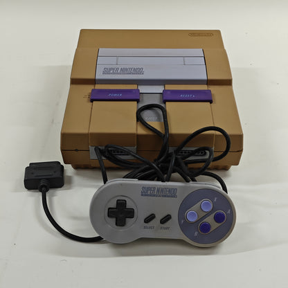 Super Nintendo Super Nintendo Entertainment System SNES Video Game Console Gray