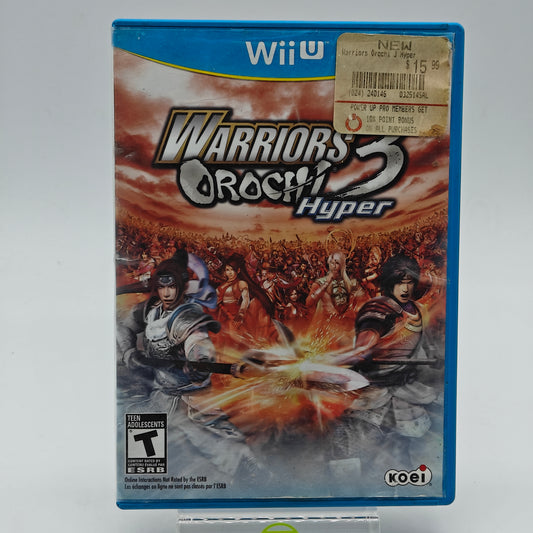 Warriors Orochi 3 Hyper (Nintendo Wii U, 2012)