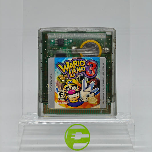 Wario Land 3  (Nintendo GameBoy Color,  2000)  Cartridge Only