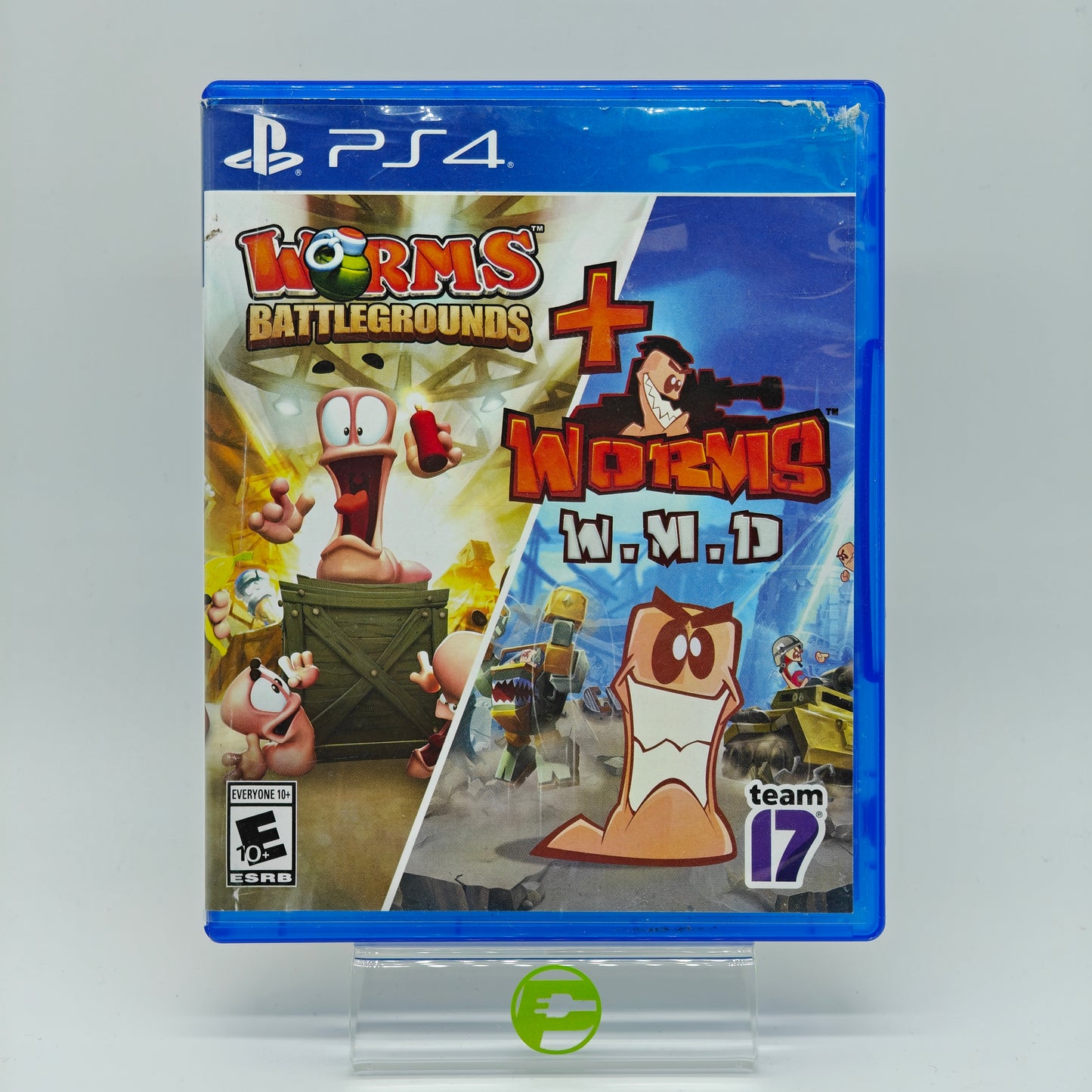 Worms Battlegrounds + Worms W.M.D  (Sony PlayStation 4 PS4,  2019)