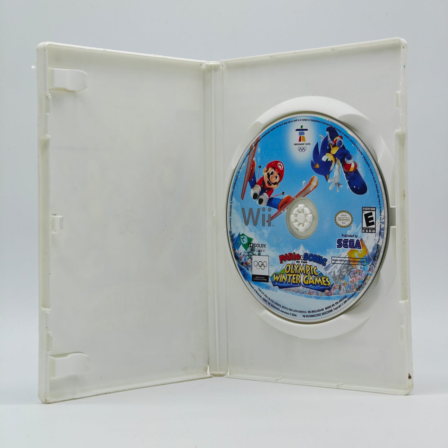 Mario and Sonic at the Olympic Winter Games  (Nintendo Wii,  2009)