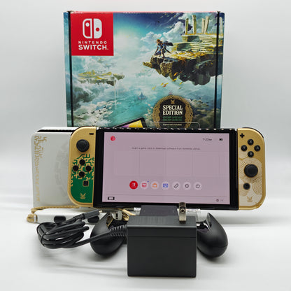 Nintendo Switch OLED Video Game Console HEG-001 The Legend of Zelda: Tears of the Kingdom Edition