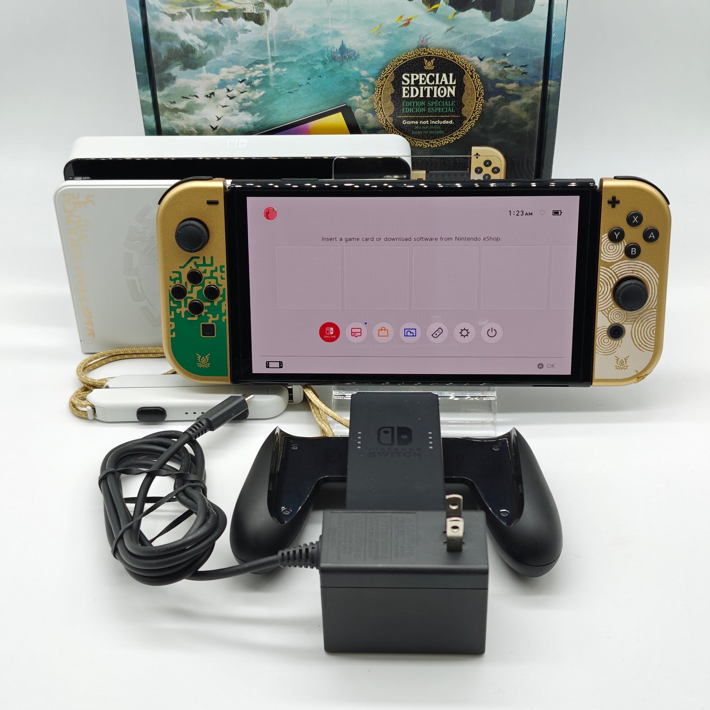 Nintendo Switch OLED Video Game Console HEG-001 The Legend of Zelda: Tears of the Kingdom Edition