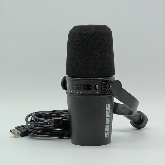 Shure MV7 Podcast Dynamic XLR Microphone