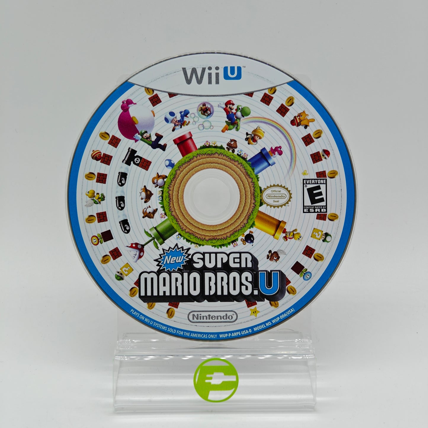 New Super Mario Bros. U  (Nintendo Wii U,  2012)  Disc Only