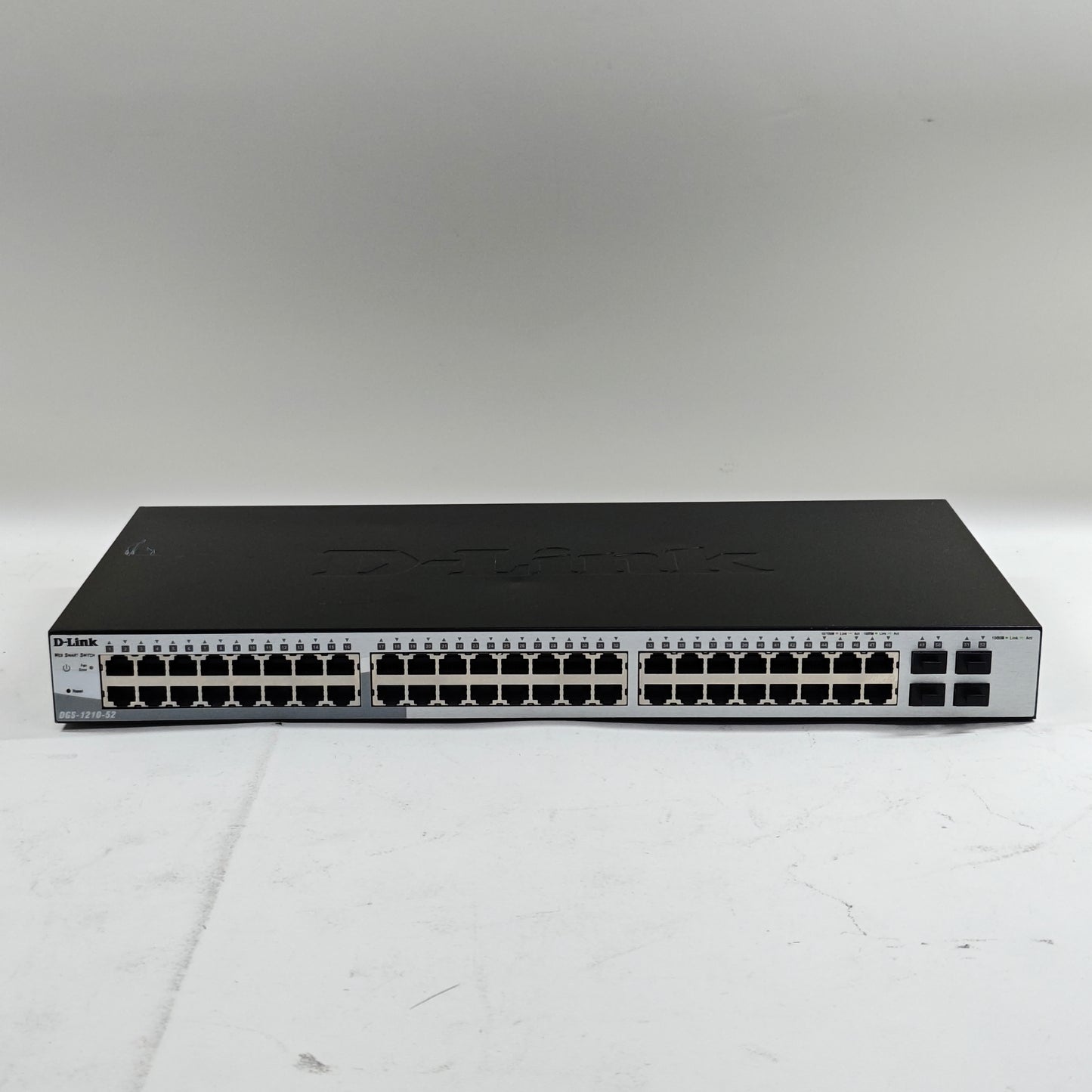 D-Link Web Smart 52-Port Gigabit Managed Ethernet Switch DGS-1210-52