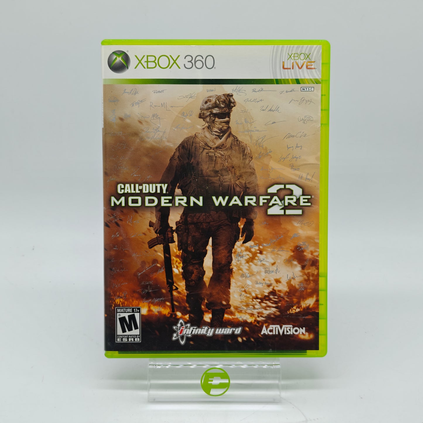Lot of 2 Call of Duty Modern Warfare 2, Modern Warfare 3 Microsoft Xbox 360 Games